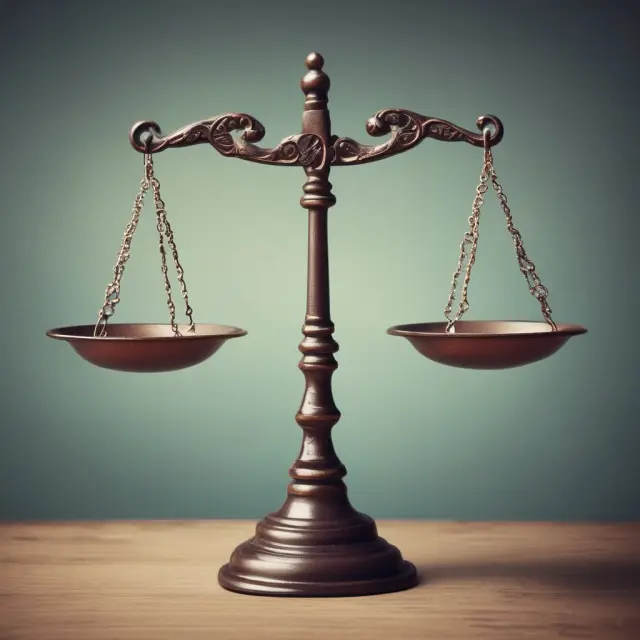 A golden scale balanced between an Intellectual Property box and a Tax Haven treasure chest