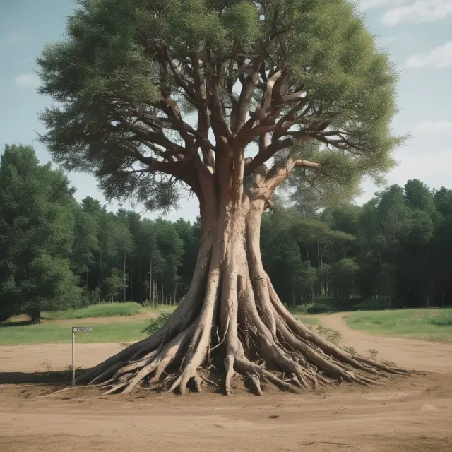 A tree symbolizes growth and continuity. Here, a tree represents the Transfer on Death (TOD) process, with branches extending to beneficiaries from a seed labeled 
