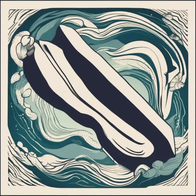 Imagery of transfer payments moving through a body of water, influencing tax policies with ripples