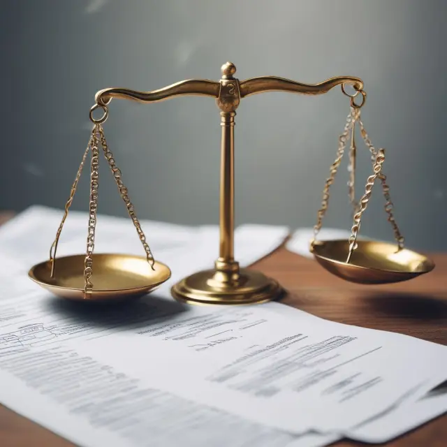 Justice Scales representing fair transfer pricing, with market values on one side and regulatory documentation on the other