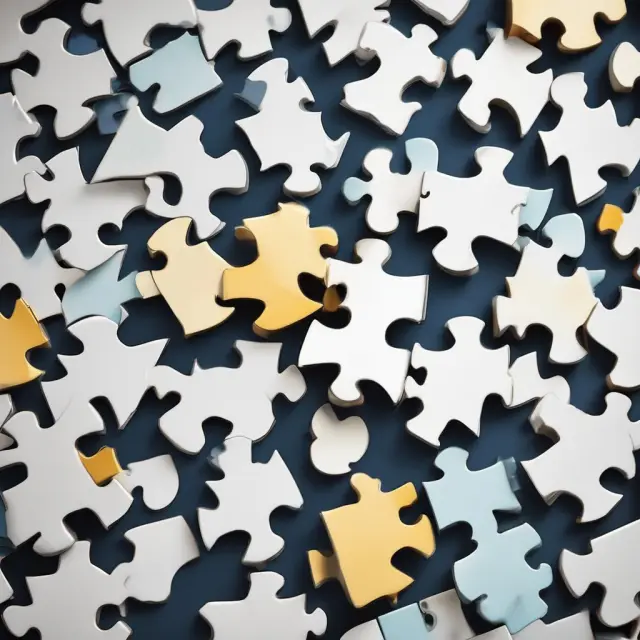 Two intricately connected multinational puzzles exchanging pieces, symbolizing intercompany transactions under transfer pricing