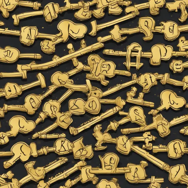 Golden keys symbolizing cost savings, transparency, and tax efficiency represent the benefits of transfer pricing in intracompany transactions