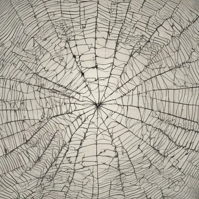 Visualization of exchange rate fluctuations creating a complex web, representing translation exposure impacts on financial statements