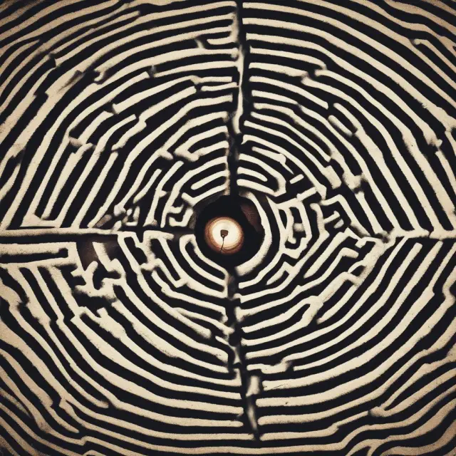 A person navigating a maze, symbolizing the FAQ section for business travel expenses, surrounded by tax symbols and question marks