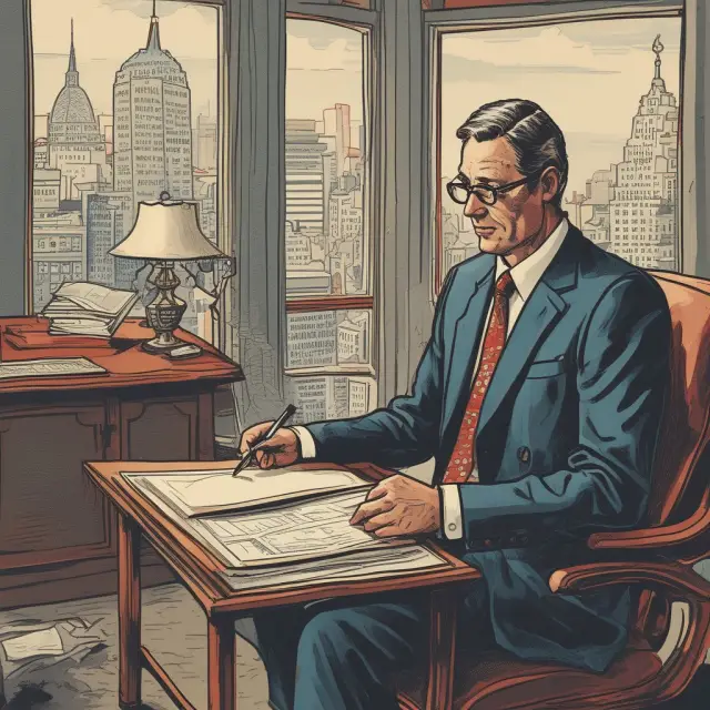 A business traveler consults an oracle to learn about future tax law modifications regarding business expenses