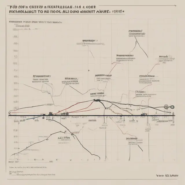 Graph displaying historical performance of Treasury notes and bonds with shifting yields, illustrating trends and yield curve risks
