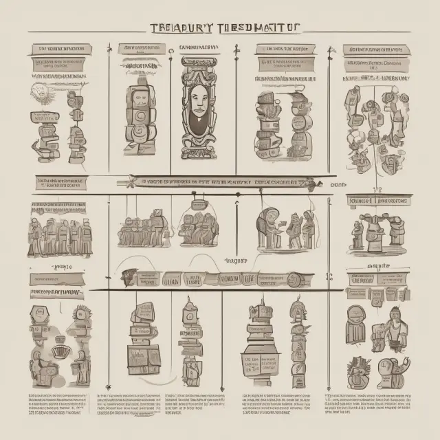 Visualization of the history and transformation of Treasury STRIPS from inception to present day