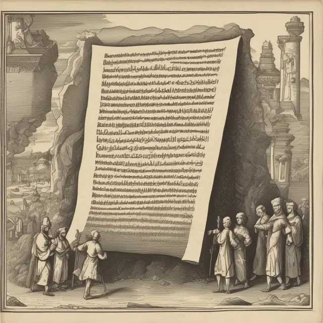A collection of ancient scrolls revealing market trends and investment insights