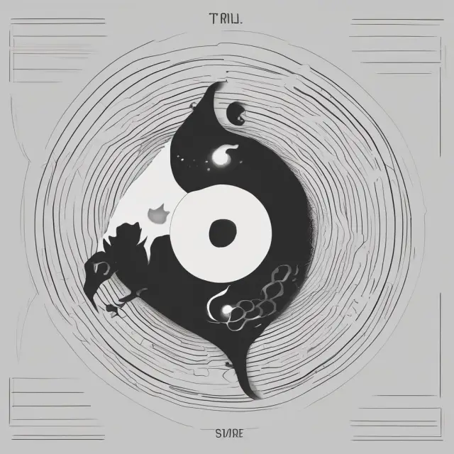 A balanced depiction of the Treynor ratio, symbolizing its strengths (yang) and limitations (yin), encompassing historical performance, benchmark selection, diversification benefits, and more.