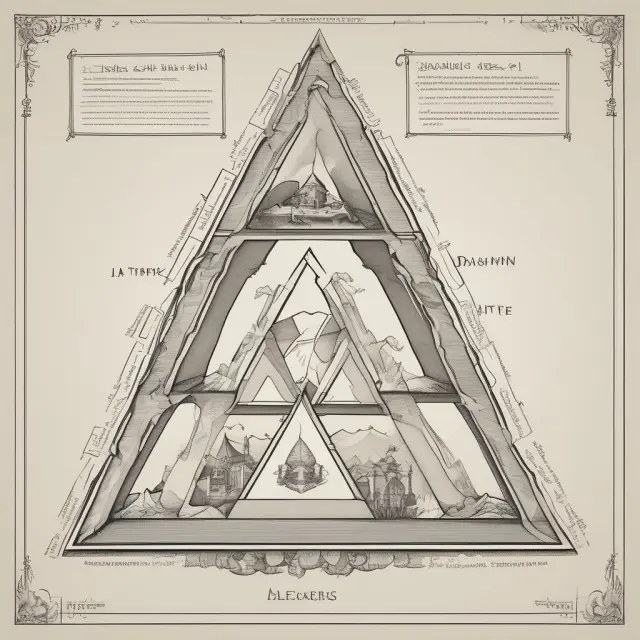 A triangle with three sides representing mutually exclusive options: fixed exchange rates, free capital flow, and autonomous monetary policies.