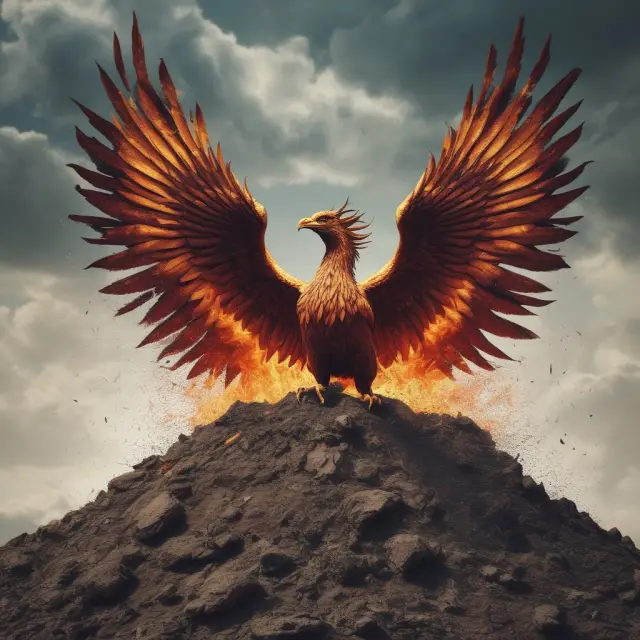 Phoenix rising, representing TARP