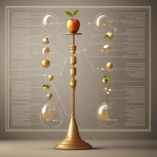 Two golden apples and hourglasses placed along a chalkboard timeline, emphasizing the age and employment tenure requirements for Teacher Retirement Systems