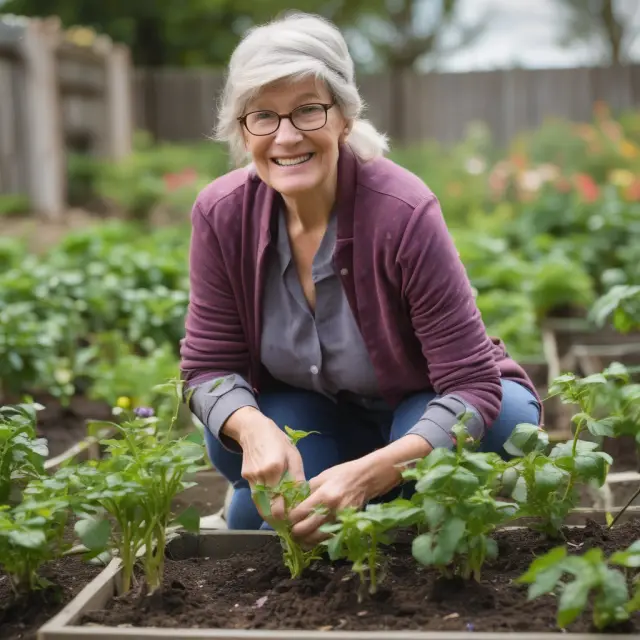 Trustee managing trust property as a lush garden, nurturing financial growth for institutional investors and beneficiaries