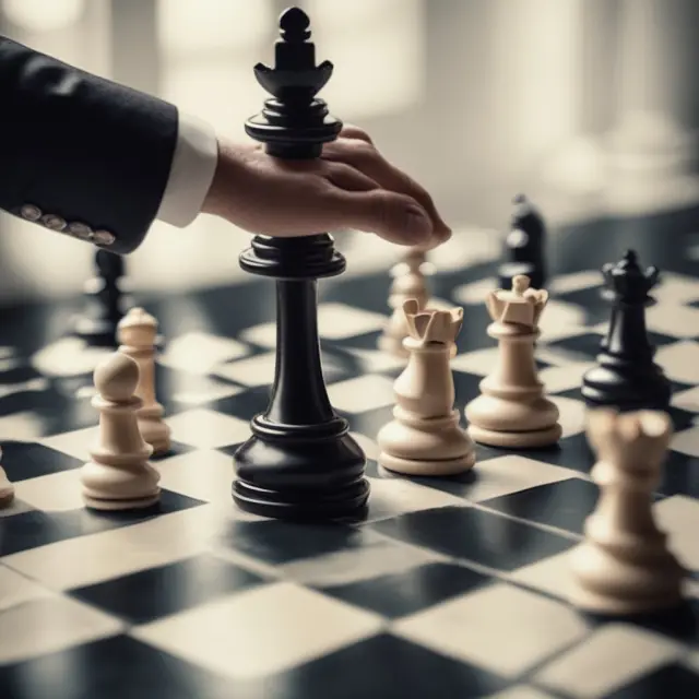 A bondholder and issuer on a chessboard: the issuer offers callable bonds (check) with call protection periods (notice), while subordination clauses (pawns) determine debt ranking during insolvency.