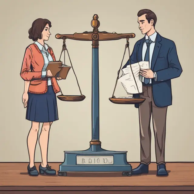 A borrower balances trust receipts against their creditworthiness under two scales. Proper disclosure and adherence to terms ensure a positive impact.