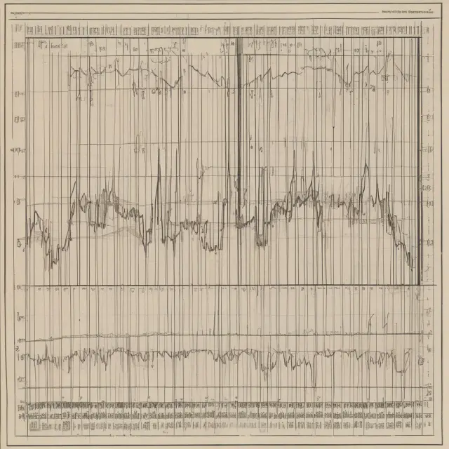 Visualization of price bars with their corresponding TSI indicator lines showing false signals, inconsistent crossovers, and divergence in trading.