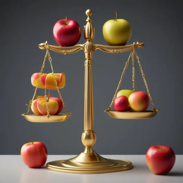 Golden scales balancing capital gains and dividends to depict Total Shareholder Return