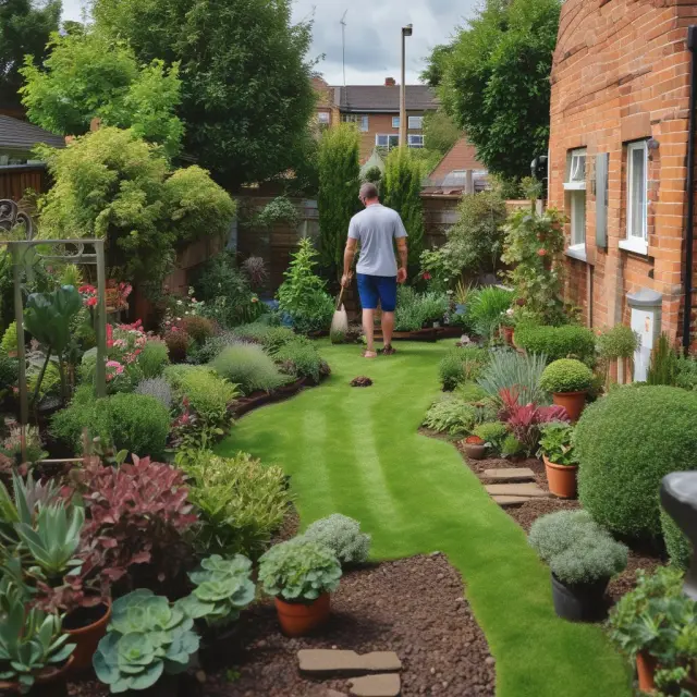 A landlord gracefully manages tenants and costs while tending to their turnkey property, fostering long-term success