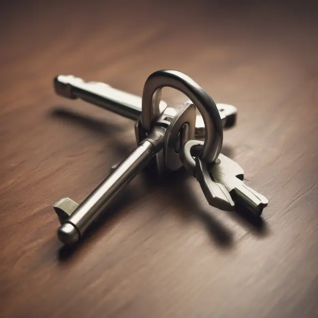 A key turning in a lock, representing the ease of implementing a turnkey solution into various industries.