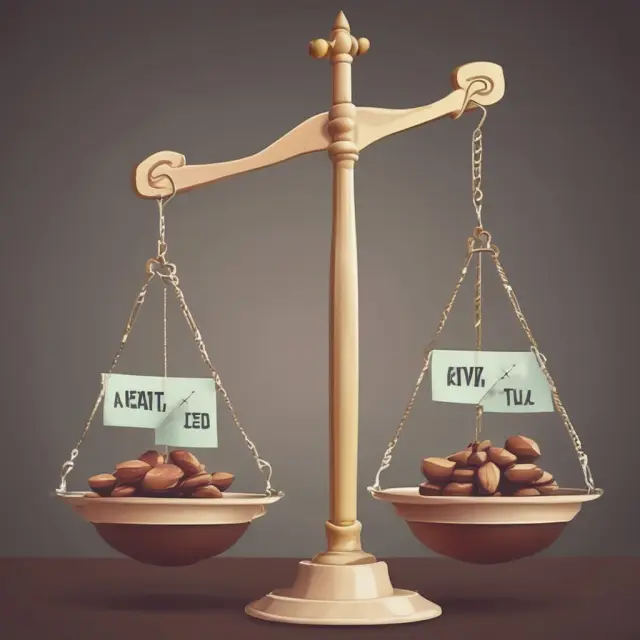 Scale with two charts showing turnover ratios for comparison of multiple mutual funds