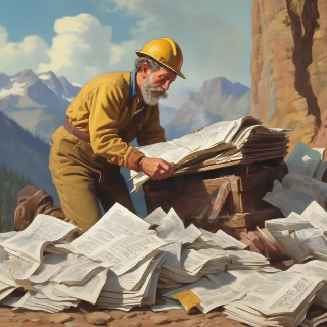 Prospector discovering mutual fund