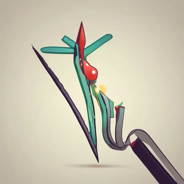 An image of tweezer patterns balancing on a pendulum, symbolizing market sentiment
