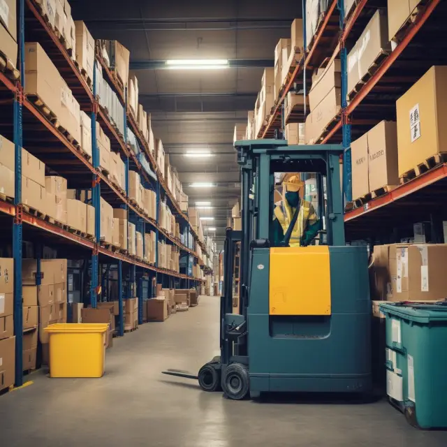 Two bins symbolizing FAQs for Two-Bin Inventory Control, balancing questions and inventory management