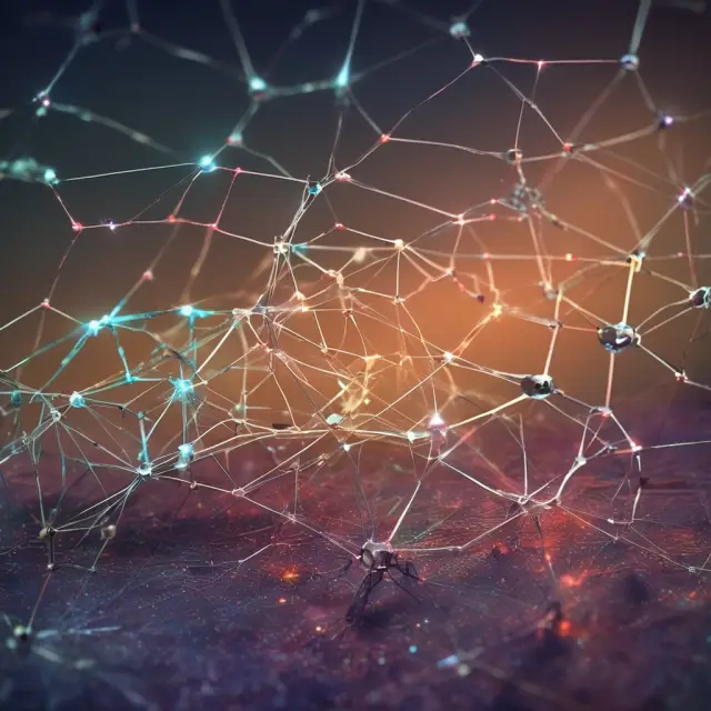 A distributed ledger network symbolizing the secure foundation of blockchain technology for tZero