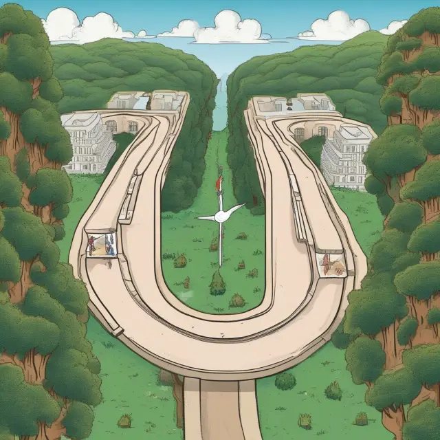 Visual comparison of V-shaped and U-shaped economic recoveries, with a clock ticking to illustrate time