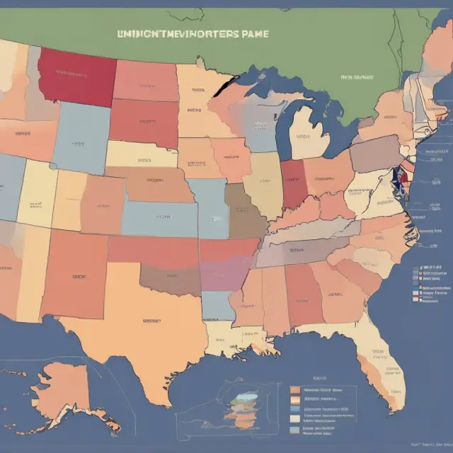 Map illustrating U-6 unemployment rate variations across US states in January 2019, 2020, and 2021