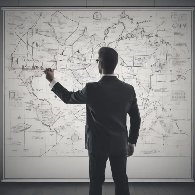 A person holds a map exploring different Unit Investment Trust (UIT) strategies: income, sector-specific, tax-focused, and diversification.