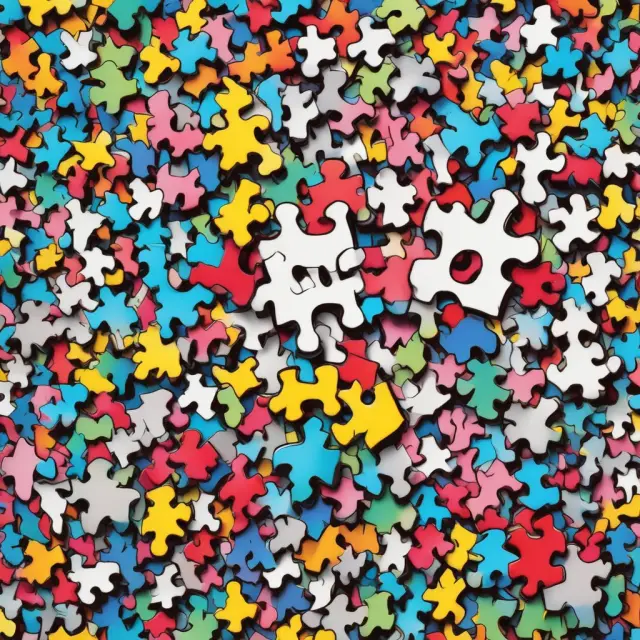 An intricate jigsaw puzzle made up of various interlocked securities, representing the fixed, long-term nature and diversification benefits of Unit Investment Trusts