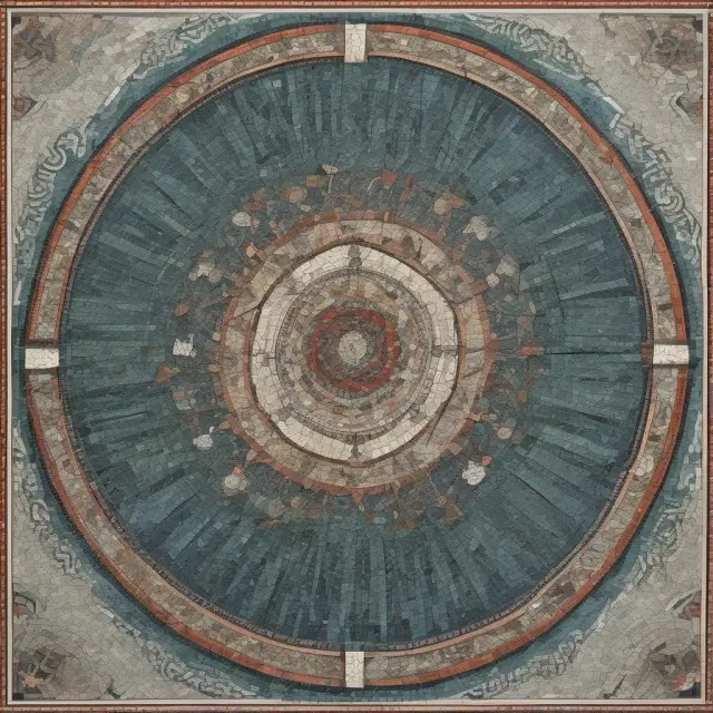 An image of a complex puzzle representing ultimate mortality data with the flow of time.