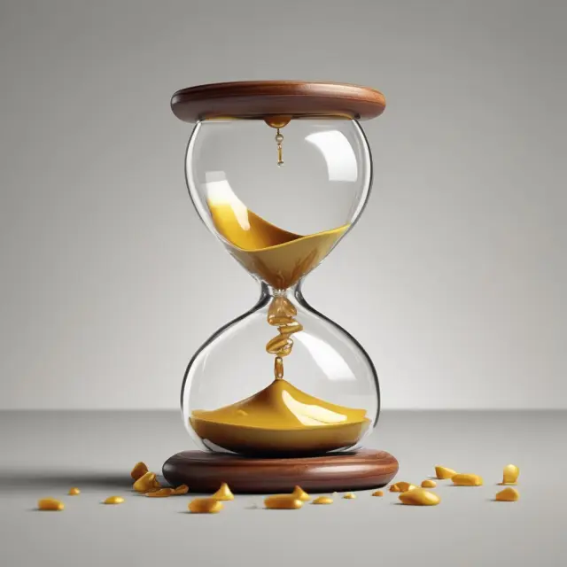 An hourglass pouring oil upwards: Ultimate Net Loss in Insurance