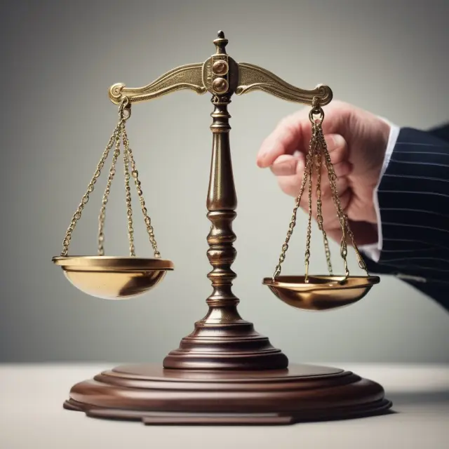 A regulator wielding a gavel tests the balance between insurer investments for financial stability