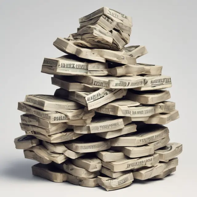 An image representing the amortization process of an unamortized bond discount, symbolizing the transformation from a one-time event into a gradual expense over the bond