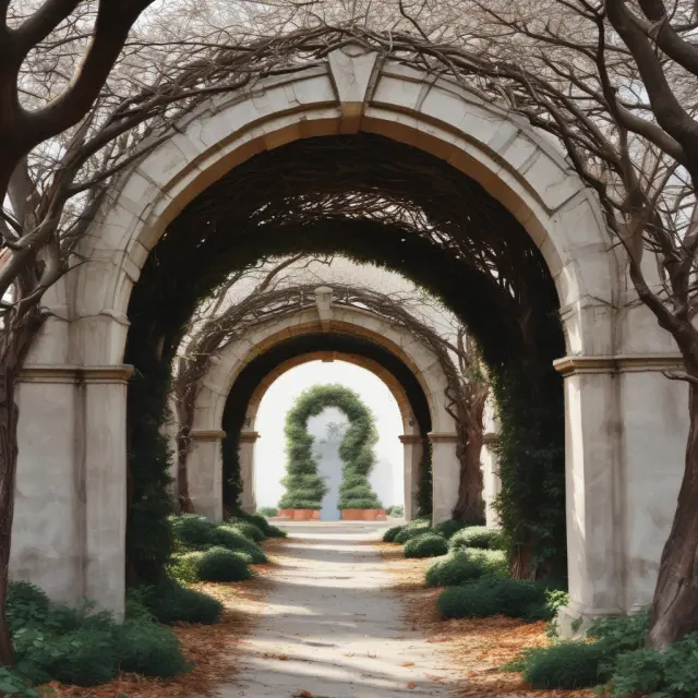 Archway branching out to represent product unbundling and expanded consumer choice