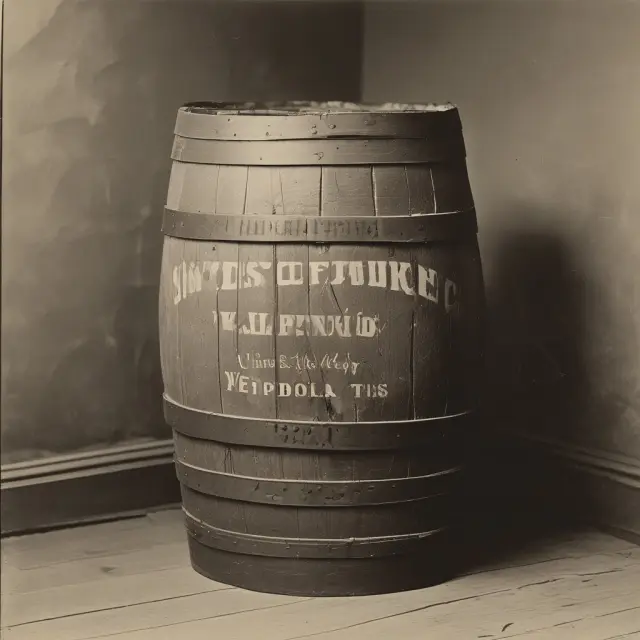 An image of barrels with 