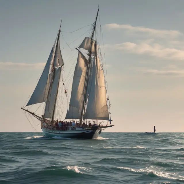 An unconstrained investment strategy, symbolized by a sailboat, navigates diverse asset classes. An ESG compass guides the direction, ensuring socially responsible investing