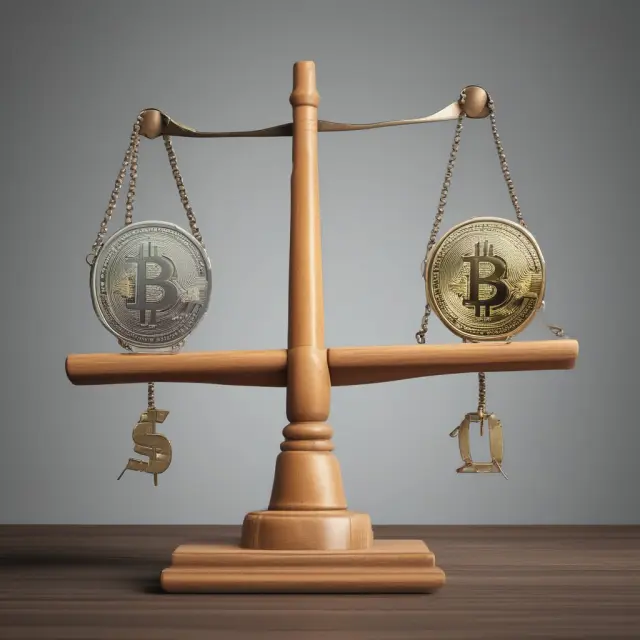 Two currencies on a seesaw, representing uncovered interest arbitrage, as investors capitalize on interest rate differentials.