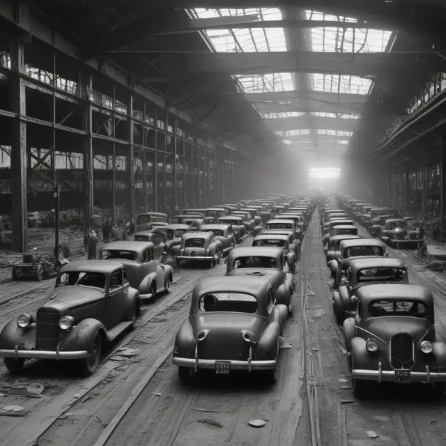 Decaying assembly line: Underconsumption