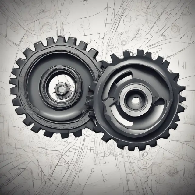 A representation of Walrasian equilibrium with a steady gear and underemployment equilibrium as a lagging gear during an economic downturn