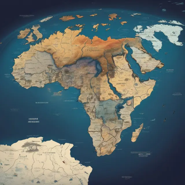 World map displaying clandestine economic activities within underground economies