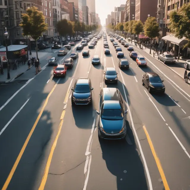 Car on the road with adequate insurance, a car lacking any coverage, and another with insufficient coverage - emphasizing Underinsured vs. Uninsured Motorist Coverages.