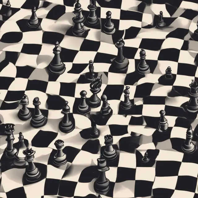 Insurer selectively retaining lower-risk components on the chessboard, while reinsuring remaining risks