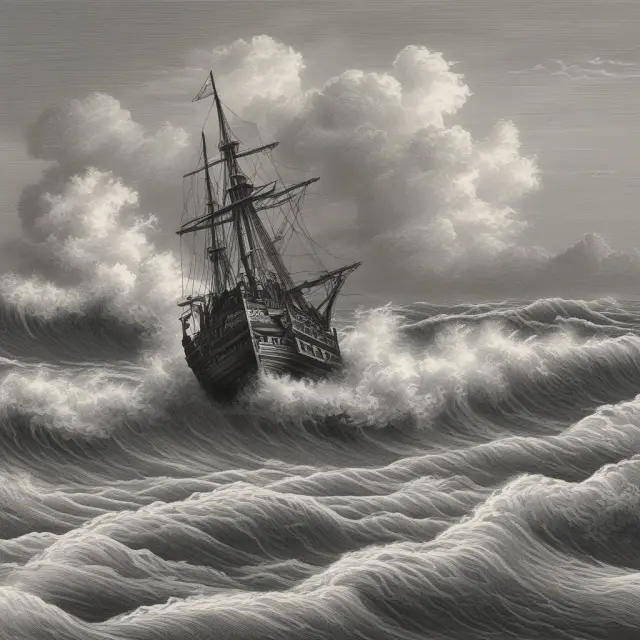 An illustration of underlying assets acting as a tide that shapes the value of derivative securities