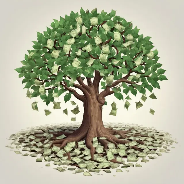 A tree with fewer leaves symbolizes under reported revenues, impacting funding for essential programs like Social Security and Medicare