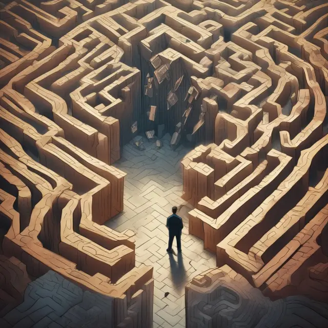 A seasoned book runner manages complex securities offerings by skillfully navigating the intricacies of a financial maze