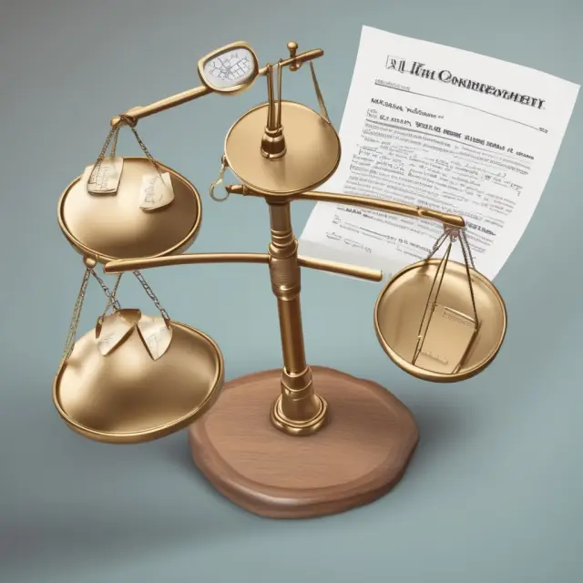 Visual representation of various underwriting structures: Firm commitment, Mini-Maxi, All or None, and Standby agreements on a balancing scale