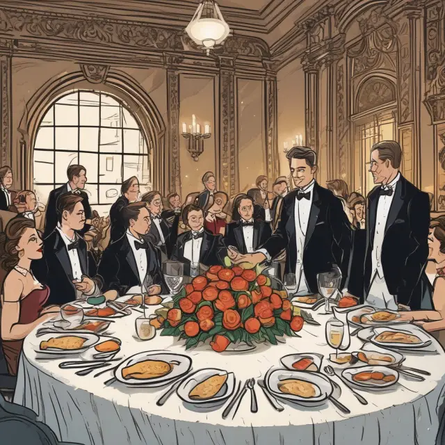 A table laden with financial offerings - Underwriting Fees unite Issuers, Investors, and Underwriters in a prosperous exchange